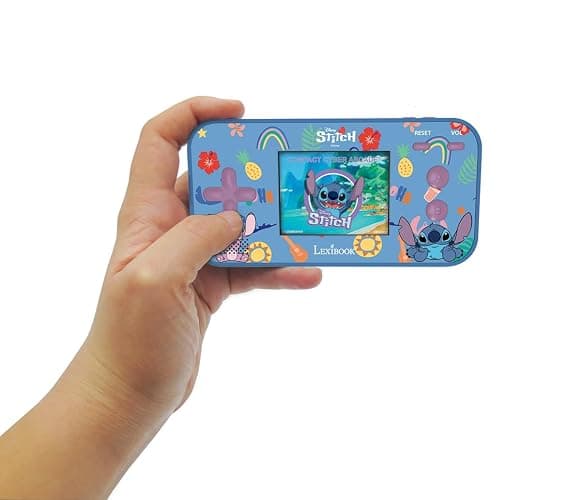 Lexibook - Disney Stitch - Compact Portable Cyber Arcade Console, 150 Games, LCD Colour Screen, Battery-Powered, JL2367D thumbnail 6