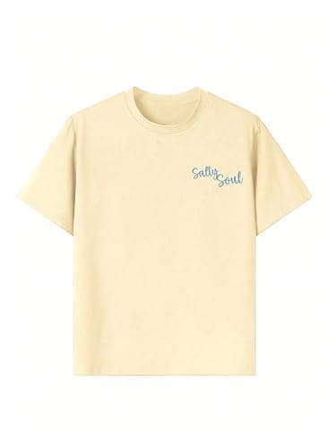 QJQ Girl's Graphic T Shirts Cute Short Sleeve Crewneck Tees Summer Tropical Trendy Preppy Tops Clothes thumbnail 2