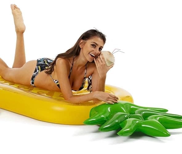 Inflatable Pool Floats for Kids and Adults, Large Water Inflatable Pineapple Pool Float for Swimming Pool thumbnail 3