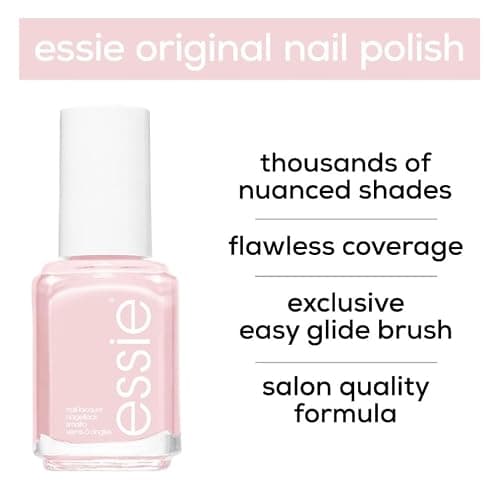 essie Original Nail Polish, Classic Sheer Pink, Trendy Colour, Lovely Natural Finish, Nail Polish for Any Occasion & Season, French Manicure, 13 Mademoiselle thumbnail 5