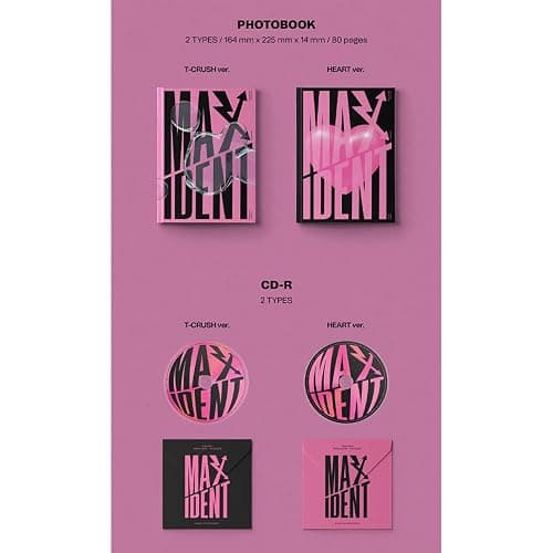 dreamus Stray Kids [ MAXIDENT ] STANDARD EDITION album HEART ver Black thumbnail 3