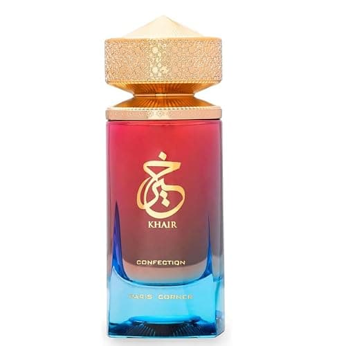 Paris Corner | Khair Confection EDP 3.4 Fl Oz | Sweet Candy Scent Perfume for Men & Women | Indulge in Luscious Pear, Whipped Cream, Jasmine & Vanilla Notes - Image 1