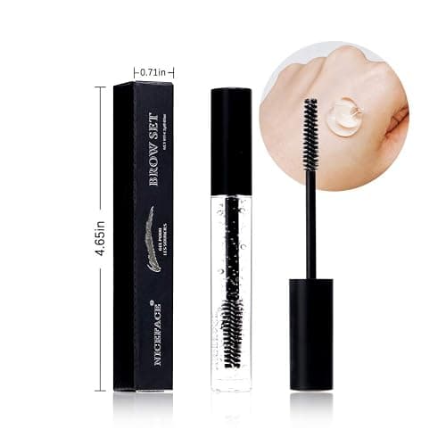 DAGEDA Clear Eyebrow Setting Gel, 2 Pack Brow Fix Gel, Waterproof And Sweat-Proof Eyebrow Repair Liquid Brows Styling Beauty Salon Home Use Makeup, 1.81oz thumbnail 6