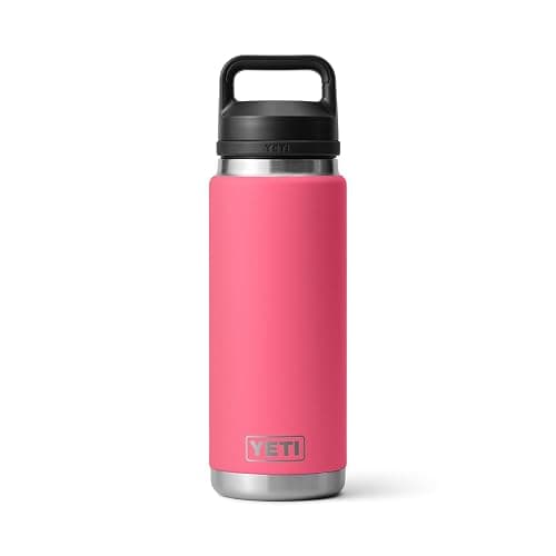 YETI Rambler 26 oz Bottle, Leakproof, Vacuum Insulated, Stainless Steel with Chug Cap, Tropical Pink thumbnail 3