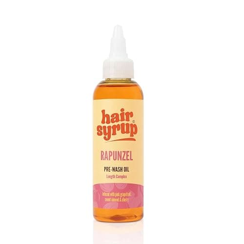 Hair Syrup | Rapunzel Pre-Wash Hair Oil | Infused with Pink Grapefruit, Sweet Almond & Cherry | Revitalise Your Scalp & Mind | Vegan | 100% Natural | 100ml - Image 1