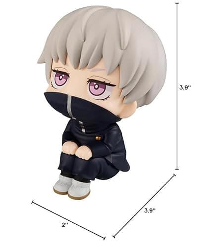 Puruuige Toge Inumaki Figure Anime Inumaki Toge Figurine 3.93'' Look Up Pose Model Statue PVC Cute Cake Topper Decoration thumbnail 3