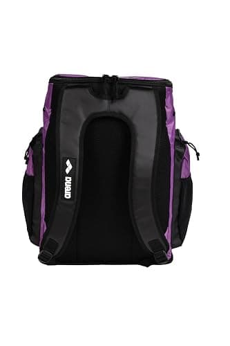 ARENA Spiky III Backpack 45 Swimming Athlete Sports Gym Rucksack Large Training Gear Equipment Swim Bag for Men and Women, 45 Liters, Purple thumbnail 4