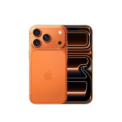 Apple iPhone 17 Pro, US Version, 256GB, eSIM, Cosmic Orange- Unlocked (Renewed) - Image 1