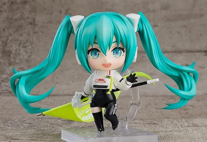 Good Smile Hatsune Miku GT Project: Racing Miku (2022 Ver.) Nendoroid Action Figure, Multicolor thumbnail 6