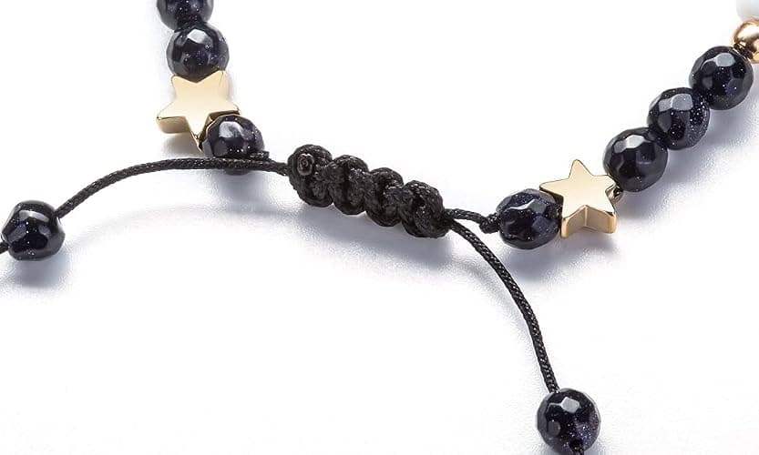GelConnie Universe Galaxy Bracelet Solar System Bracelet The Eight Planets Guardian Star Bracelet Adjustable Stretch Bracelet Stone Beads Bracelet Meditation Relax Bangles Healing Gift for Women Men thumbnail 3