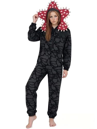 FFNXKLDZSW NXLYDZSW Unisex Cosplay Costumes,Flannel Animal Onesie Sleepwear Costumes for Girl thumbnail 2