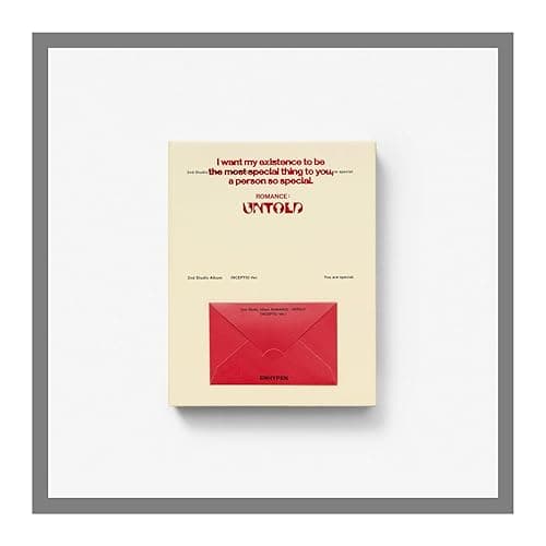 ENHYPEN ROMANCE : UNTOLD 2nd Album with Tracking EN Standard INCEPTIO Version - Image 1