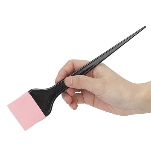 Hair Dye Brush, Bleach Dye Brush Silicone Hair Dye Brush Hair Color Brush Hair Coloring Tool Hairdressing Tinting Brush thumbnail 8