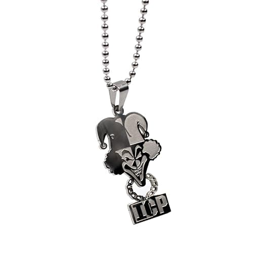 N/N ICP Carnival of Carnage ICP records stainless steel Charms necklace pendant 3mm 30'' bead chain, Metal - Image 1