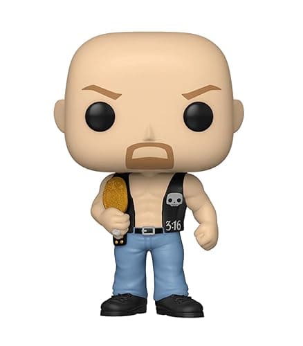 Stone Cold Steve Austin #84 Facsimile Signed Reprint Laser Autographed Funko POP! WWE Wrestling Figurine with Protector Case thumbnail 3