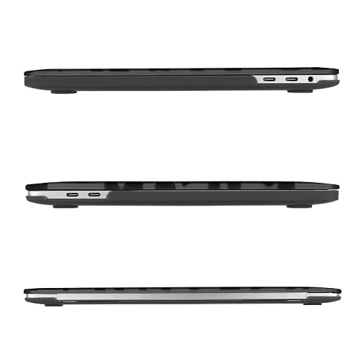 MOSISO Compatible with MacBook Pro 13 inch Case M2 2025, 2024, 2023, 2022, 2021-2016 A2338 M1 A2251 A2289 A2159 A1989 A1708 A1706, Plastic Leopard Grain Hard Case&Keyboard Cover&Screen Protector,Black thumbnail 5