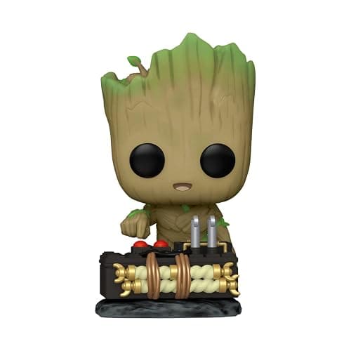 Funko Marvel Pop! Groot with Detonator WonderCon Exclusive - Image 1