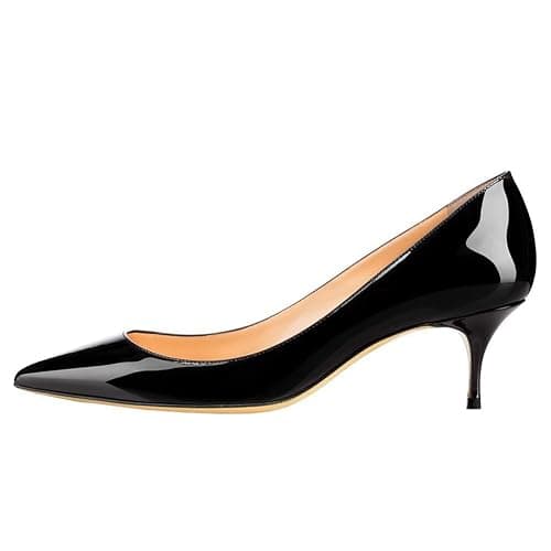 JOY IN LOVE Women's Shoes Low Heels Pointy Toe Kitten Heel Daily Pumps thumbnail 8