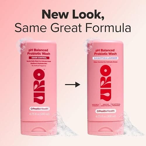 O Positiv URO pH Balanced Probiotic Wash – Odor Control, pH Balance, Dryness & Irritation Support for Intimate Areas – Probiotics & Lactic Acid – 6.75 oz (Pack of 1) thumbnail 4