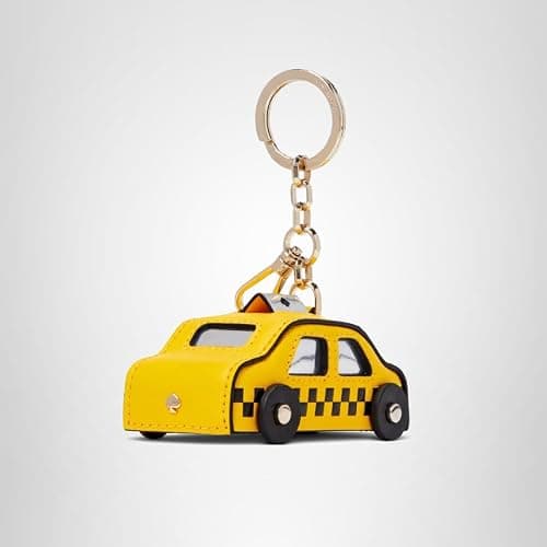 kate spade new york Charmed Smooth Leather On A Roll Taxi Leather Bag Charm thumbnail 3