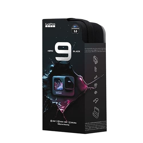 GoPro HERO9 Black - Waterproof Action Camera with Front LCD and Touch Rear Screens, 5K Ultra HD Video, 20MP Photos, 1080p Live Streaming, Webcam, Stabilization thumbnail 3