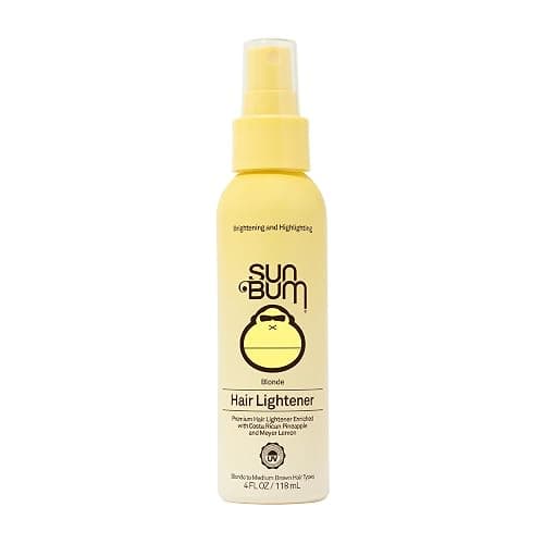Sun Bum Hair Lightener Spray - For Blonde to Medium Brown Hair Types - UV Protecting - Enriched with Pineapple and Meyer Lemon - Vegan - 4 oz - Image 1