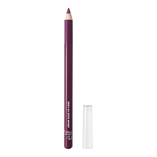 e.l.f. Cream Glide Lip Liner, Highly-Pigmented Pencil For Shaping & Sculpting Lips, Semi-Matte Finish, Vegan & Cruelty-Free, Plum & Get It - Image 1