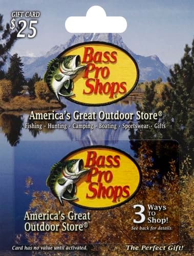 Bass Pro Shops Gift Card $25 thumbnail 2