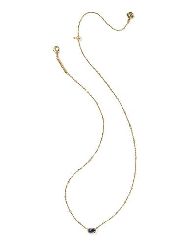 Kendra Scott Mini Elisa 14k Gold-Plated Satellite Short Pendant Necklace, Fashion Jewelry for Women thumbnail 2