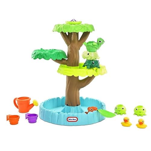 Little Tikes Magic Flower Water Table with Blooming Flower and 10+ Accessories, Multicolor, (Model: 651342M), Medium - Image 1