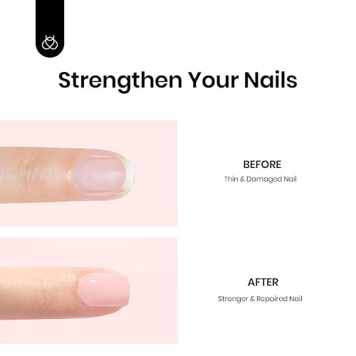Beetles Base Color Gel Nail Polish, 6 Colors Nude Gel Polish Pink Peach Pink Nail Polish Neutral Sheer French Tips Base Colors for Nails Base Coat Soak Off Nail Art Manicure DIY at Home Gift for Women thumbnail 7