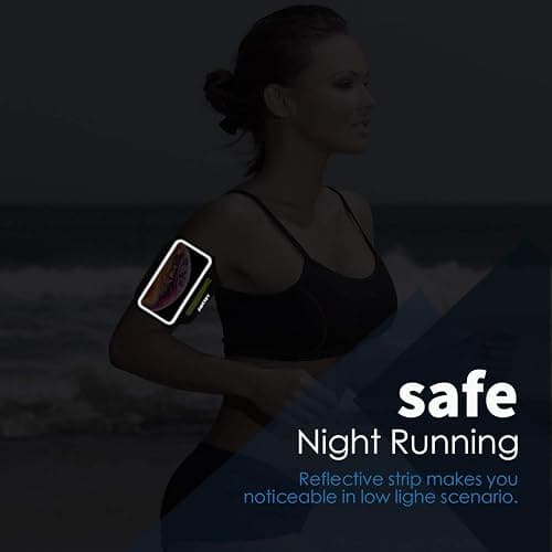 Running Armband with Earphone Bag Cell Phone Armband for iPhone 16 15 Pro 14 Plus 13 11 XR XS, Galaxy S24/S10 Water Resistant Sports Phone Holder Case & Zipper Slot Car Key Holder for 6.7 inch Phone thumbnail 9
