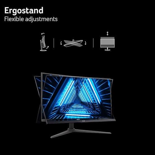 acer Nitro 27 Inch 1500R Curved Zero-Frame Full HD (1920 x 1080) Gaming Monitor | AMD FreeSync Premium | Up to 280Hz Refresh | 1ms VRB | One Display Port 1.4 and Two HDMI 2.0 Ports | XZ270 thumbnail 7