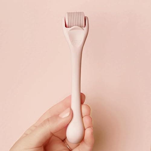 ROSELYNBOUTIQUE Derma Roller for Hair Beard Facial Skin Face 0.3mm 540 Microneedles Cosmetic Beauty Instrument Self-Care Gifts for Men Women thumbnail 2