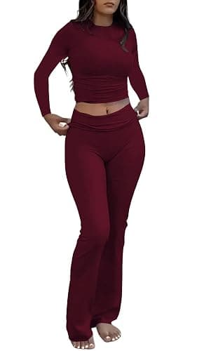Nimsruc Two Piece Lounge Sets For Women Fall Outfits - Image 1