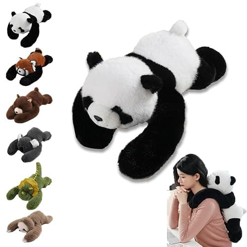 Weighted Plush Animals, The Weighted Animals for Adult, Hugging Pillow for Anxiety Relief & Sleep Support (Panda, 30CM) - Image 1
