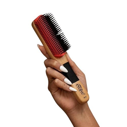 Evolve Knot Free Detangler Brush | Detangles textured hair effortlessly thumbnail 3