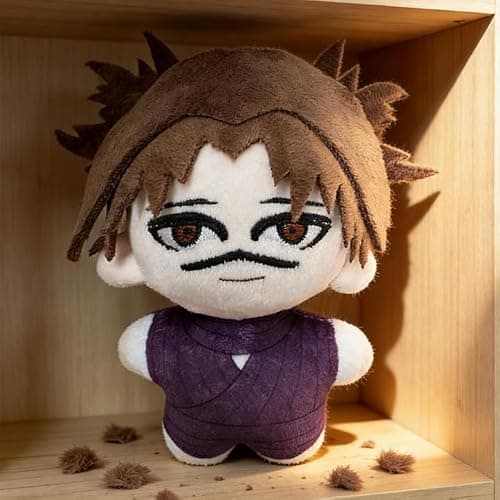 YLQANONG Choso Figure Pillow Anime Chousou JJK Soft Pillows Bag Pendant Cute Stuffed Gojos Anime Figures 10CM thumbnail 2