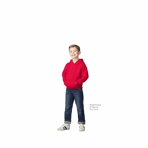 Gildan Youth Hoodie Sweatshirt, Style G18500B thumbnail 6