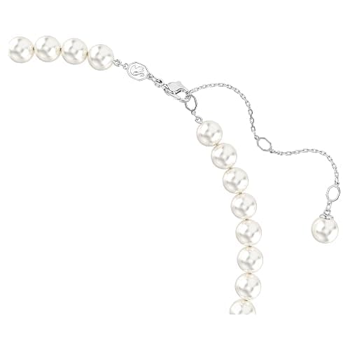 Swarovski Ariana Grande Collection, Clear Crystal & Pearls, Rhodium Finish, Necklaces, Earrings and Bracelets thumbnail 3