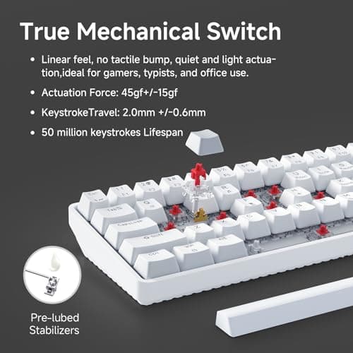 TMKB Falcon M1SE Ultralight Honeycomb Gaming Mouse and T61SE 60% Mechanical Gaming Keyboard Combo thumbnail 4