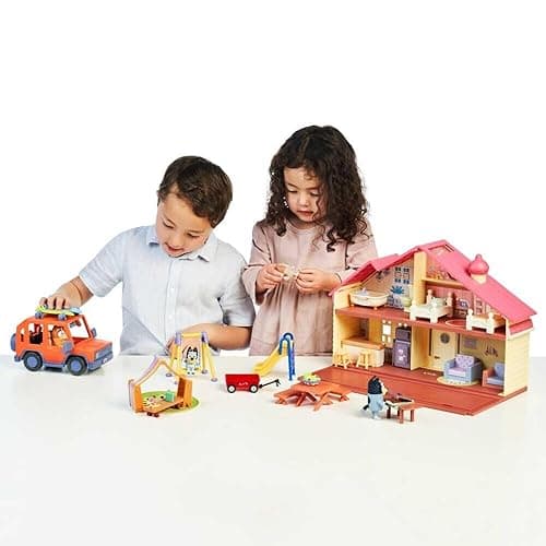 Bluey Family Figure 4-Pack – Includes Bluey, Bingo, Mum (Chilli) & Dad (Bandit), Poseable Collectible Toys for Kids, Durable Cake Toppers, for Toddlers & Fans, Ages 3+ - Family thumbnail 24