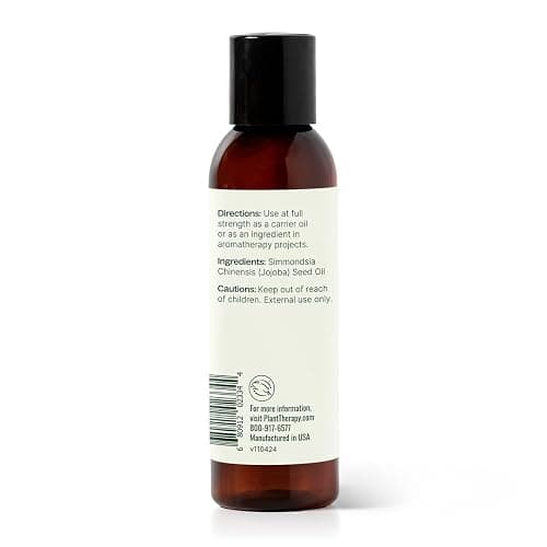 Plant Therapy Jojoba Golden Carrier Oil 4 oz 100% Pure, Cold-Pressed, Natural and GMO-free Moisturizer and Carrier Oil for Essential Oils thumbnail 7