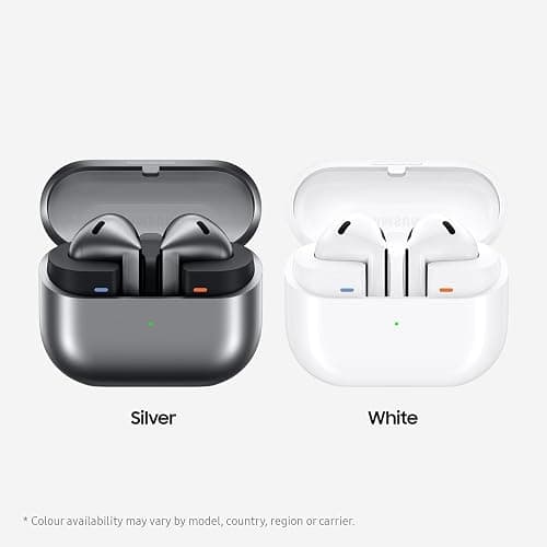 Samsung Galaxy Buds 3 Wireless Earbud Headphones - Silver thumbnail 3