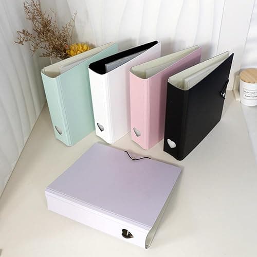 A4 Photocard Binder with 25 Pages 9 Pocket, 2x3’’ Photocard Holder Book Sleeves, For Film Card DIY Collect Album thumbnail 2