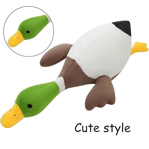 Pasrdqoyp Mallard Duck Plush,Mallard Duck Stuffed Animals, Soft Furry Duck Stuffed Animal Pillow,Huge Duck Plush Hugging Pillow Gifts for Every Age (62.9in) thumbnail 6