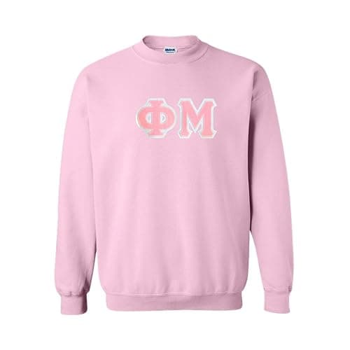 Phi Mu Lettered Crewneck - Image 1
