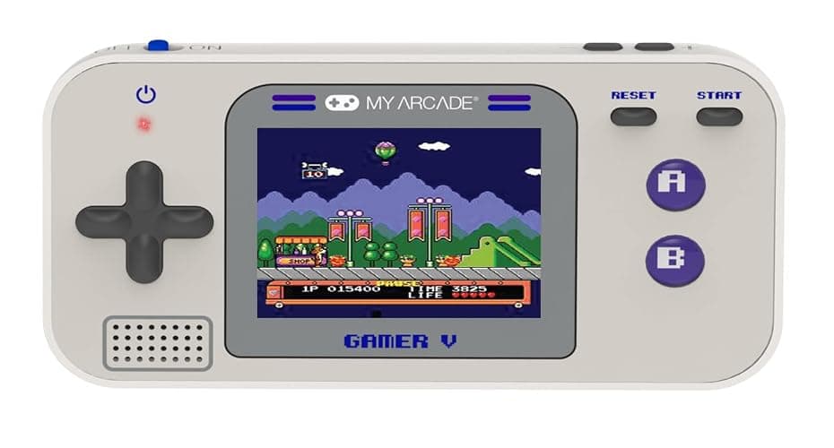 My Arcade Gamer V Classic-Purple: Portable Gaming System with 220 Games, 2.5" Color Display, Pocket Size (DGUN-3920) - Image 1
