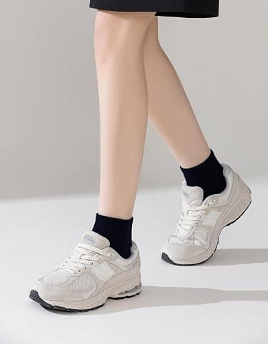 Irisbear Ankle Socks for Women, Cotton Gym Socks Thin Running Socks 5 Pairs thumbnail 2