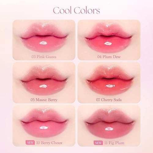 dasique Juicy Dewy Tint (08 Papaya Milk) 0.12 oz | Light Application with moisture | Long Lasting & wearing Glossy Lip Stain, Non-sticky | Vegan, Cruelty-free | Korean makeup | stocking stuffers thumbnail 8